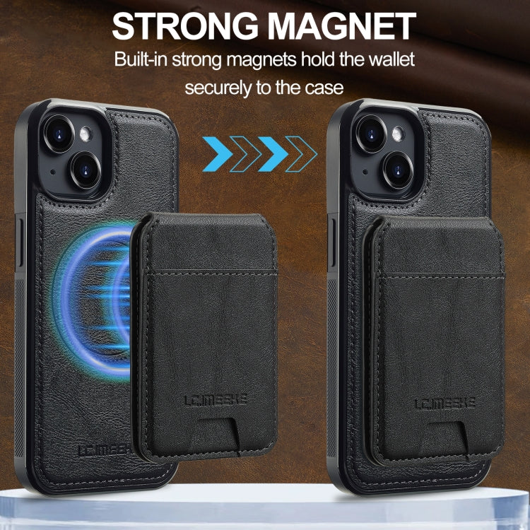 LC.IMEEKE L3 Series Detachable RFID Card Bag Magsafe Phone Case
