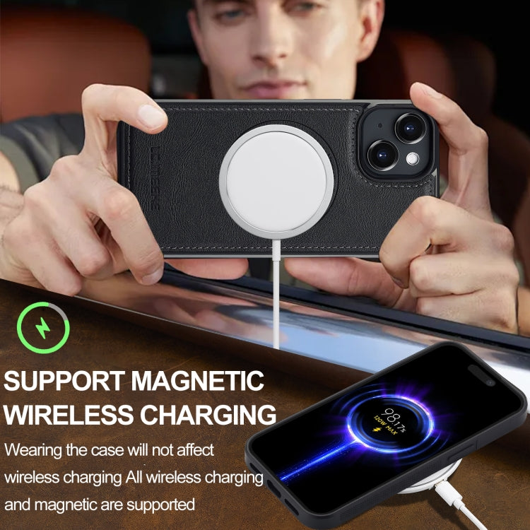 LC.IMEEKE L3 Series Detachable RFID Card Bag Magsafe Phone Case
