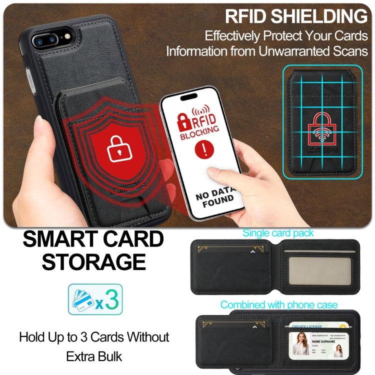 LC.IMEEKE L3 Series Detachable RFID Card Bag Magsafe Phone Case