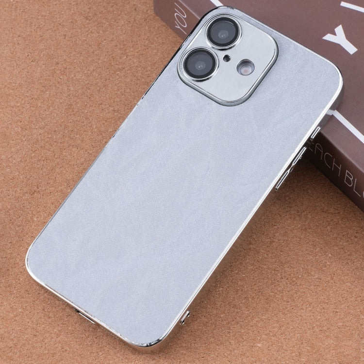 Electroplating Snowflake PC Hybrid TPU Phone Case, For iPhone 16 Pro Max, For iPhone 16 Pro, For iPhone 16 Plus, For iPhone 16