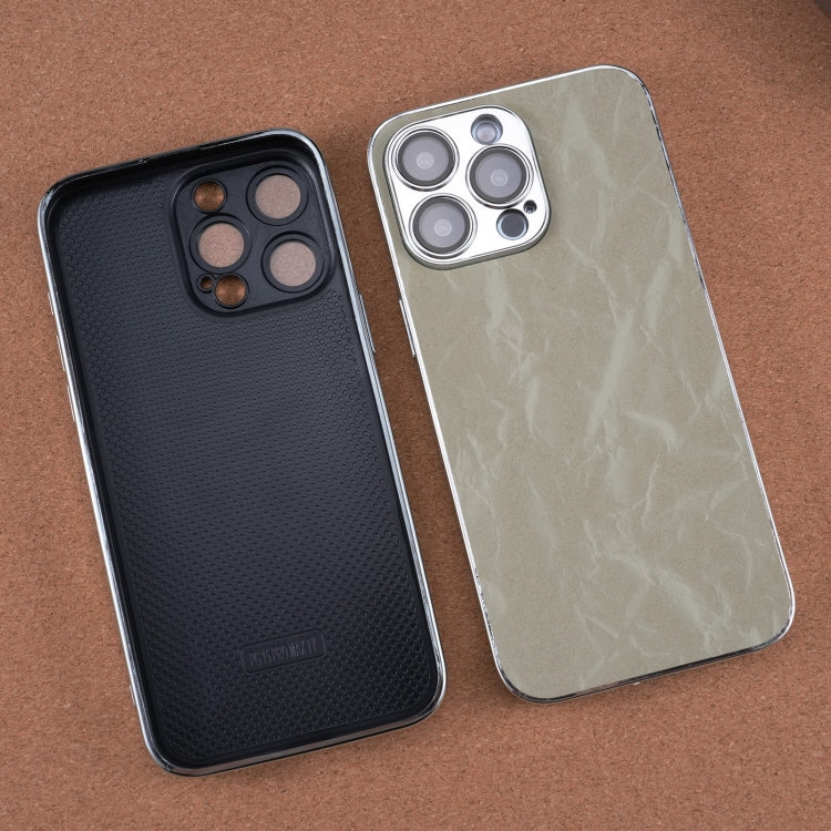 Electroplating Snowflake PC Hybrid TPU Phone Case, For iPhone 15 Pro Max, For iPhone 15 Pro, For iPhone 15, For iPhone 14