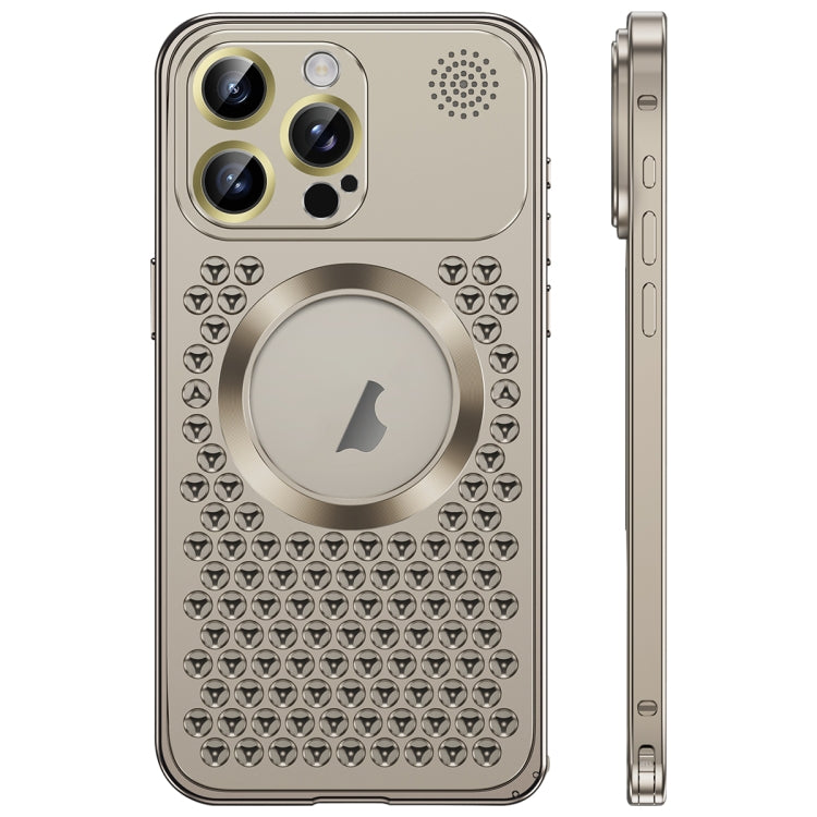 Spring Buckle MagSafe Magnetic Metal Aromatherapy Phone Case