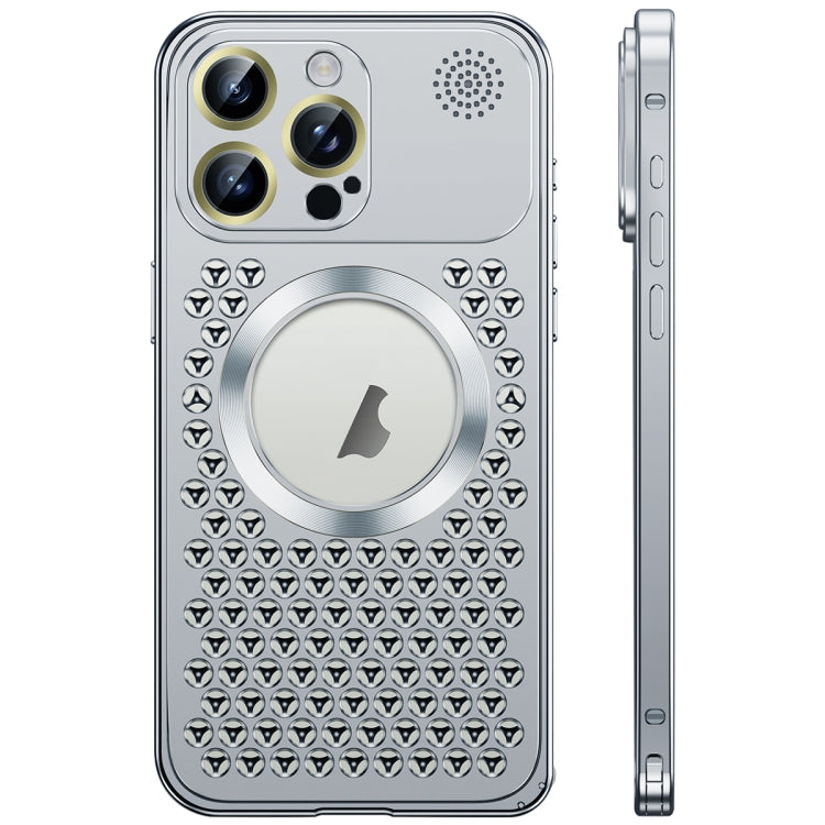 Spring Buckle MagSafe Magnetic Metal Aromatherapy Phone Case