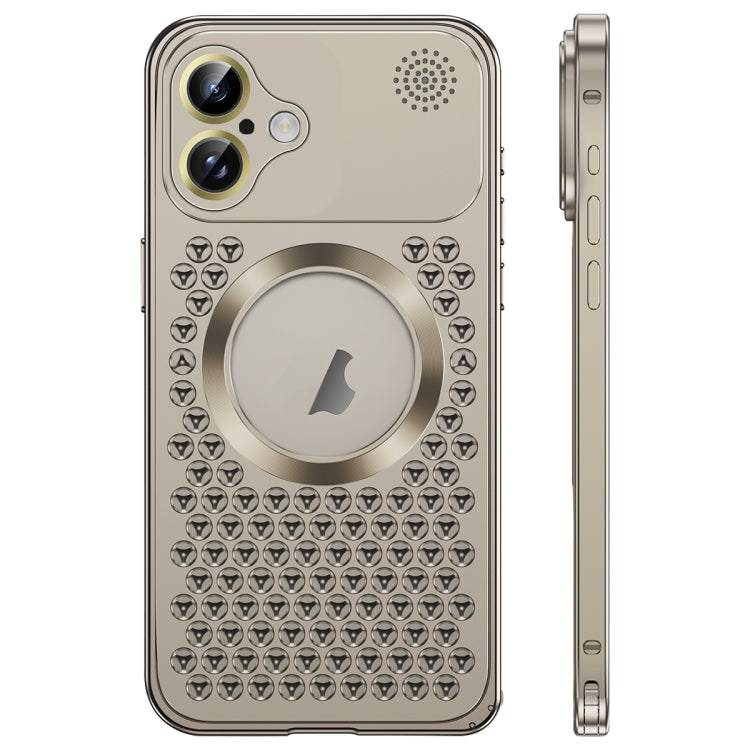 Spring Buckle MagSafe Magnetic Metal Aromatherapy Phone Case