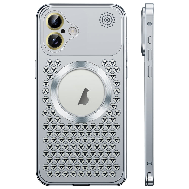 Spring Buckle MagSafe Magnetic Metal Aromatherapy Phone Case