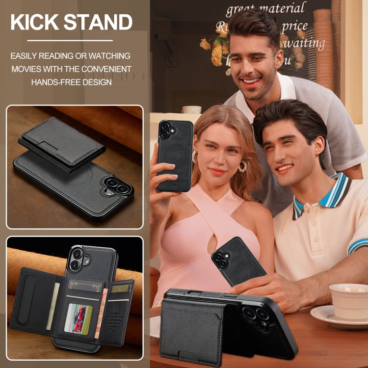 LC.IMEEKE L5 Series Detachable RFID Card Bag Magsafe Phone Case