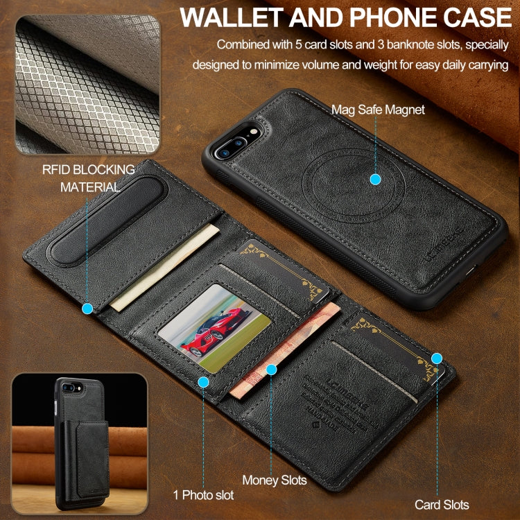 LC.IMEEKE L5 Series Detachable RFID Card Bag Magsafe Phone Case