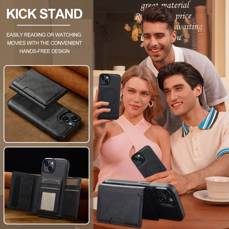 LC.IMEEKE L5 Series Detachable RFID Card Bag Magsafe Phone Case