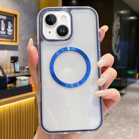 3 in 1 Airbag CD Texture MagSafe Phone Case, For iPhone 15 Plus, For iPhone 15, For iPhone 14 Plus