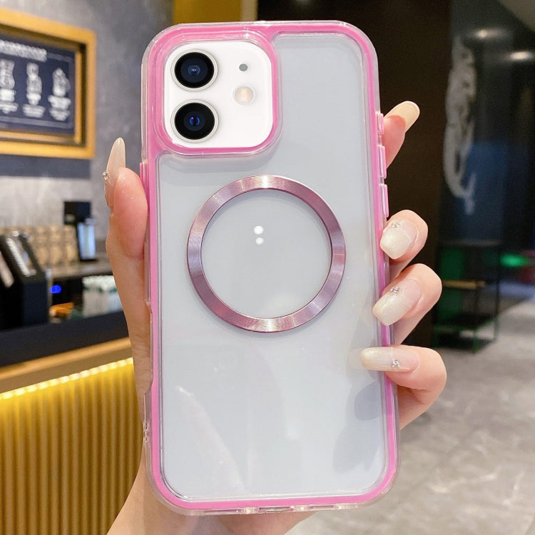 3 in 1 Airbag CD Texture MagSafe Phone Case, For iPhone 12, For iPhone 12 Pro Max, For iPhone 12 Pro