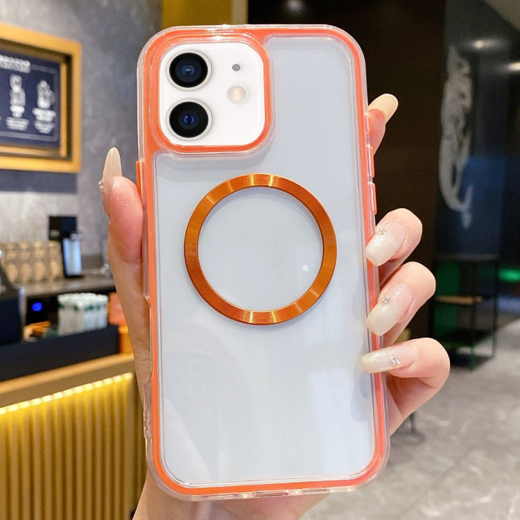 3 in 1 Airbag CD Texture MagSafe Phone Case, For iPhone 12, For iPhone 12 Pro Max, For iPhone 12 Pro
