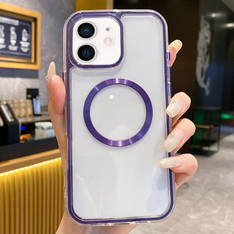 3 in 1 Airbag CD Texture MagSafe Phone Case, For iPhone 11 Pro Max, For iPhone 11, For iPhone 11 Pro
