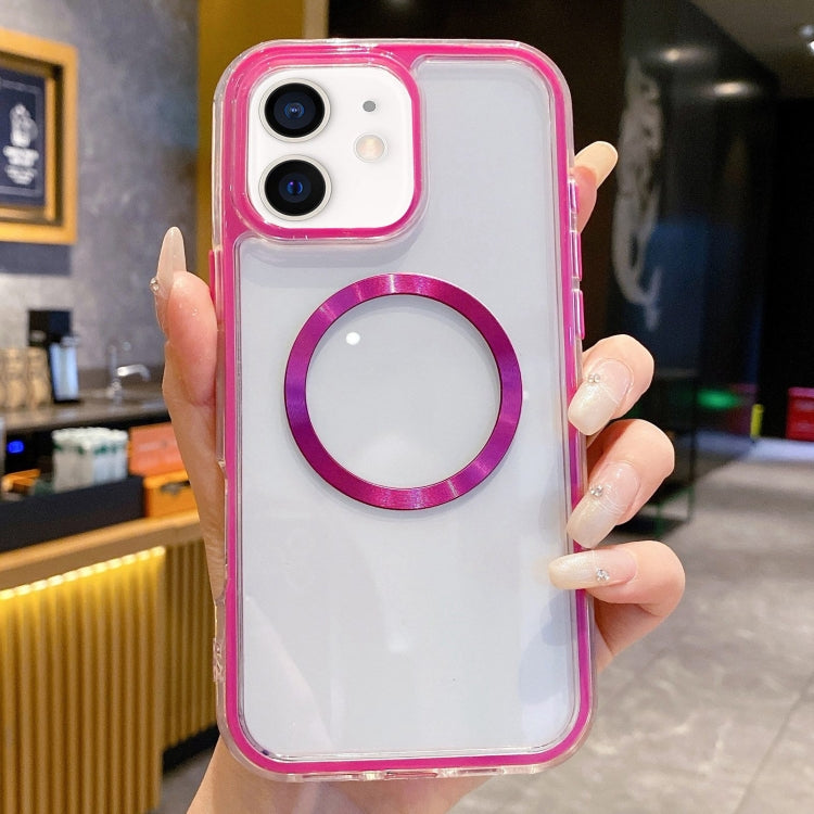 3 in 1 Airbag CD Texture MagSafe Phone Case, For iPhone 11 Pro Max, For iPhone 11, For iPhone 11 Pro