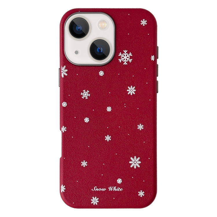 Christmas Series Frosted PC Hybrid TPU Leather Phone Case, For iPhone 13 Pro Max, For iPhone 13 Pro, For iPhone 13, For iPhone 12, For iPhone 12 Pro Max, For iPhone 12 Pro, For iPhone 11 Pro Max, For iPhone 11