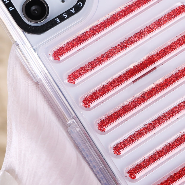 Capsule Glitter TPU Hybrid PC Airbag Phone Case, For iPhone 11, For iPhone XS / X, For iPhone XR, For iPhone XS Max