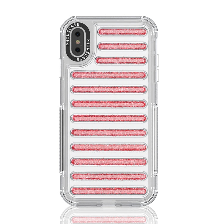 Capsule Glitter TPU Hybrid PC Airbag Phone Case, For iPhone 11, For iPhone XS / X, For iPhone XR, For iPhone XS Max