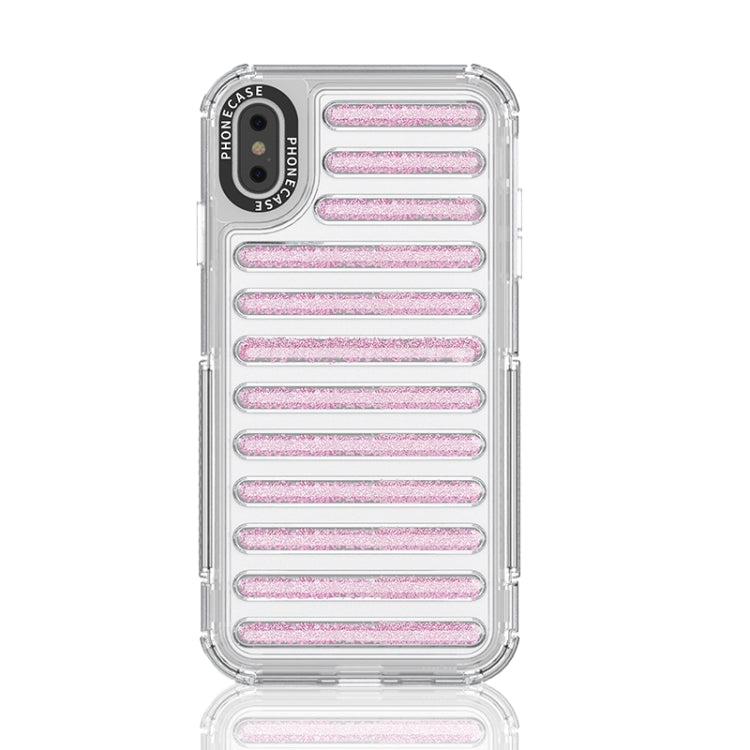 Capsule Glitter TPU Hybrid PC Airbag Phone Case, For iPhone 11, For iPhone XS / X, For iPhone XR, For iPhone XS Max