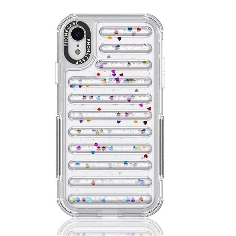 Capsule Glitter TPU Hybrid PC Airbag Phone Case, For iPhone 11, For iPhone XS / X, For iPhone XR, For iPhone XS Max