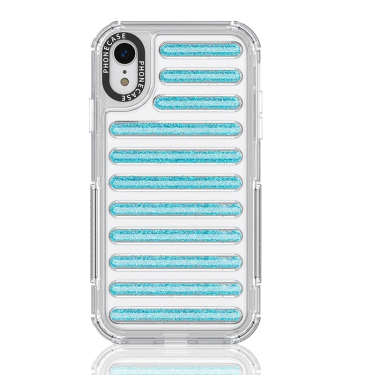 Capsule Glitter TPU Hybrid PC Airbag Phone Case, For iPhone 11, For iPhone XS / X, For iPhone XR, For iPhone XS Max