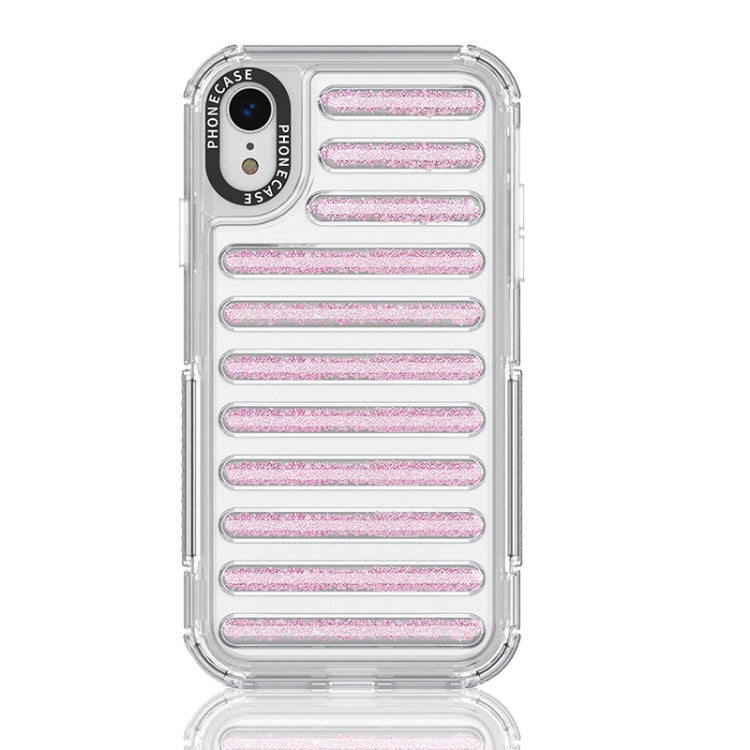 Capsule Glitter TPU Hybrid PC Airbag Phone Case, For iPhone 11, For iPhone XS / X, For iPhone XR, For iPhone XS Max