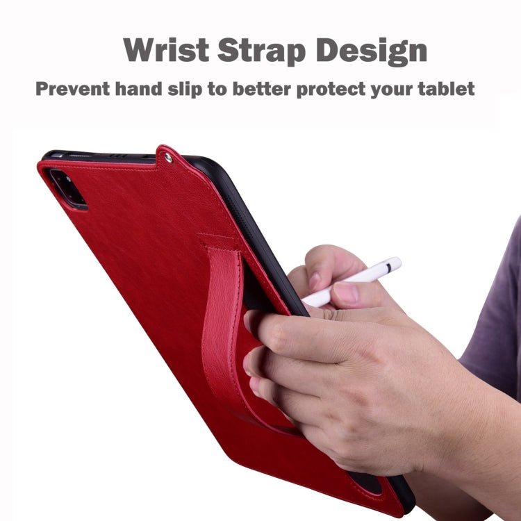 TPU Leather Back Tablet Case with Wristband