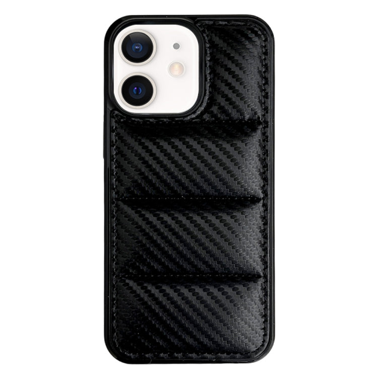 Carbon Fiber Texture Down Jacket Phone Case, For iPhone 12, For iPhone 12 Pro Max, For iPhone 12 Pro, For iPhone 11 Pro Max, For iPhone 11