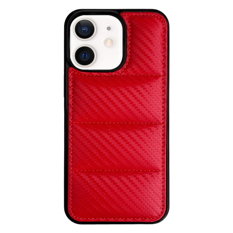Carbon Fiber Texture Down Jacket Phone Case, For iPhone 12, For iPhone 12 Pro Max, For iPhone 12 Pro, For iPhone 11 Pro Max, For iPhone 11