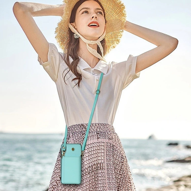 Three Fold Card Bag Phone Case with Long Lanyard, For iPhone XR, For iPhone XS Max