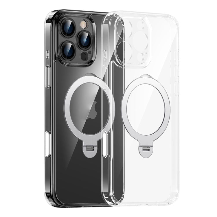 Fine Hole 360 Degree Rotating Holder MagSafe Phone Case, For iPhone 16 Pro Max, For iPhone 16 Pro, For iPhone 16 Plus, For iPhone 16, For iPhone 15 Pro Max, For iPhone 15 Pro, For iPhone 15
