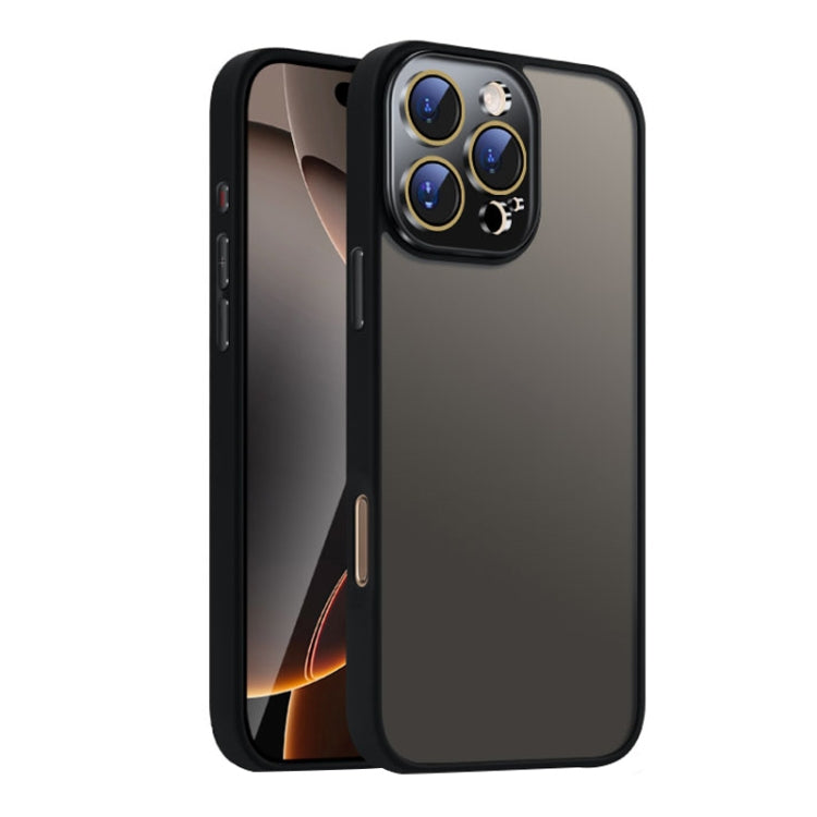 Nano Semi-transparent Frosted Skin Feel Phone Case, For iPhone 16 Pro Max, For iPhone 16 Pro, For iPhone 16 Plus