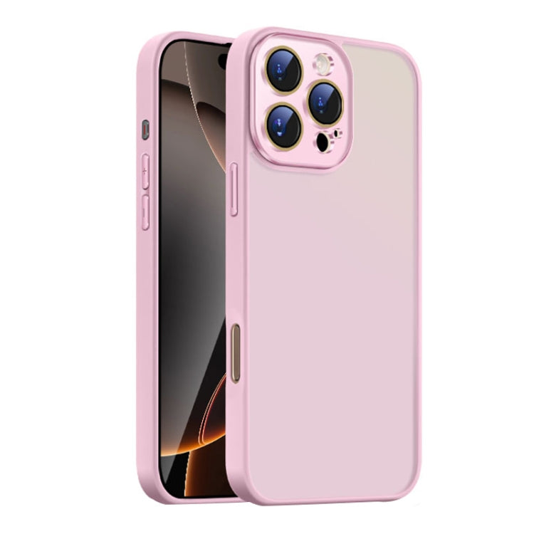 Nano Semi-transparent Frosted Skin Feel Phone Case, For iPhone 16 Pro Max, For iPhone 16 Pro, For iPhone 16 Plus