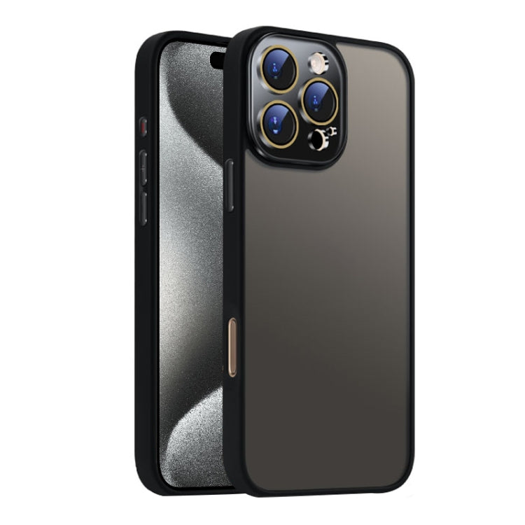 Nano Semi-transparent Frosted Skin Feel Phone Case, For iPhone 16, For iPhone 15 Pro Max, For iPhone 15 Pro