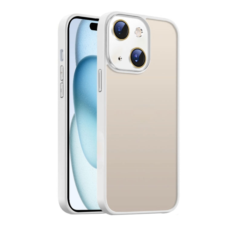 Nano Semi-transparent Frosted Skin Feel Phone Case, For iPhone 15 Plus, For iPhone 15, For iPhone 14
