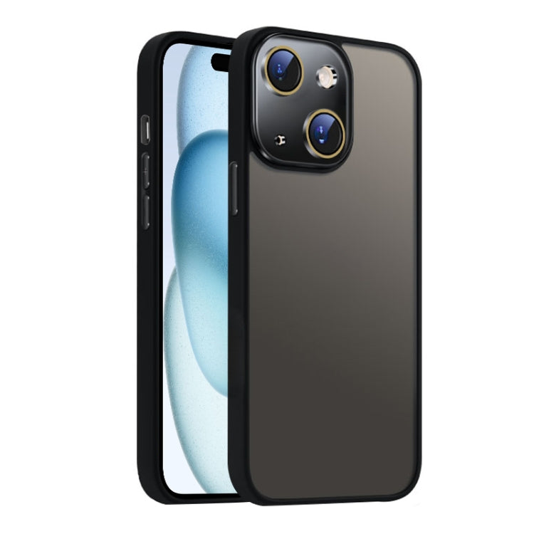 Nano Semi-transparent Frosted Skin Feel Phone Case, For iPhone 15 Plus, For iPhone 15, For iPhone 14