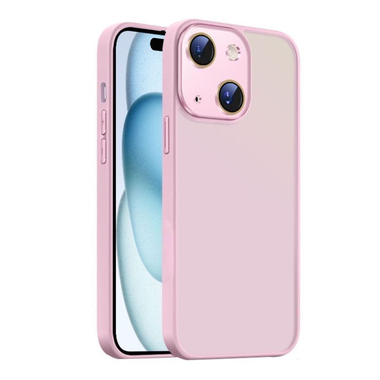 Nano Semi-transparent Frosted Skin Feel Phone Case, For iPhone 15 Plus, For iPhone 15, For iPhone 14