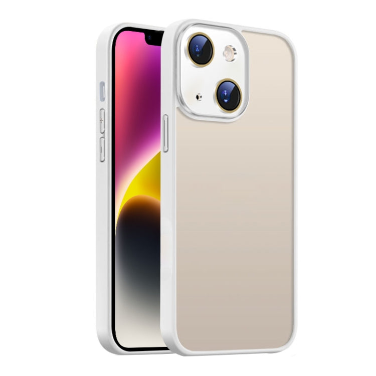 Nano Semi-transparent Frosted Skin Feel Phone Case, For iPhone 15 Plus, For iPhone 15, For iPhone 14
