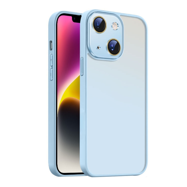 Nano Semi-transparent Frosted Skin Feel Phone Case, For iPhone 15 Plus, For iPhone 15, For iPhone 14