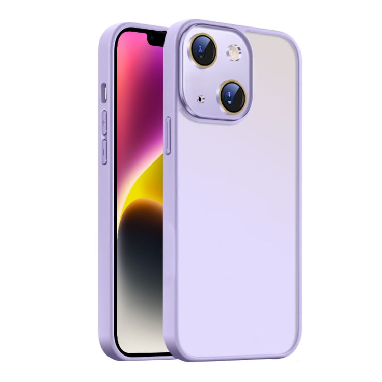 Nano Semi-transparent Frosted Skin Feel Phone Case, For iPhone 15 Plus, For iPhone 15, For iPhone 14