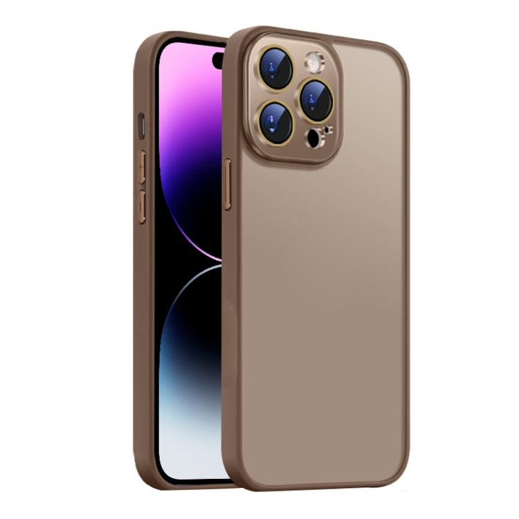 Nano Semi-transparent Frosted Skin Feel Phone Case, For iPhone 14 Pro, For iPhone 14 Pro Max, For iPhone 13 Pro Max