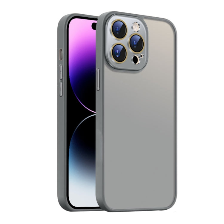Nano Semi-transparent Frosted Skin Feel Phone Case, For iPhone 14 Pro, For iPhone 14 Pro Max, For iPhone 13 Pro Max