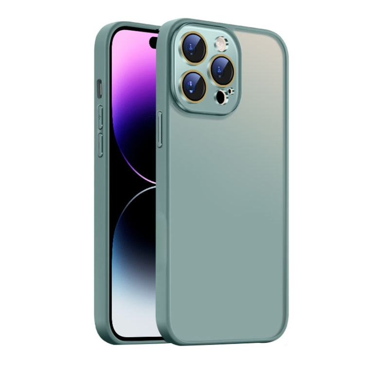 Nano Semi-transparent Frosted Skin Feel Phone Case, For iPhone 14 Pro, For iPhone 14 Pro Max, For iPhone 13 Pro Max