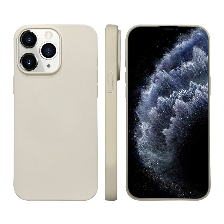 Liquid Silicone Phone MagSafe Case, For iPhone 11 Pro