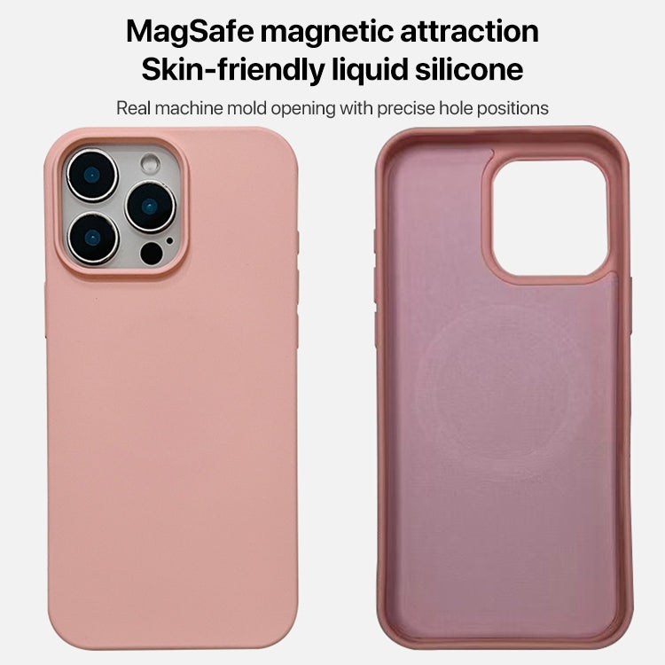 Liquid Silicone Phone MagSafe Case, For iPhone 13, For iPhone 12