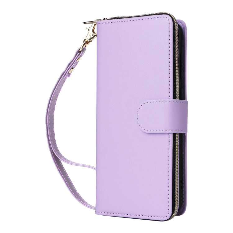 Nine-card Slots Zipper Wallet Bag Leather Phone Case, For Samsung Galaxy S23 5G, For Samsung Galaxy S22 Ultra 5G, For Samsung Galaxy S22+ 5G