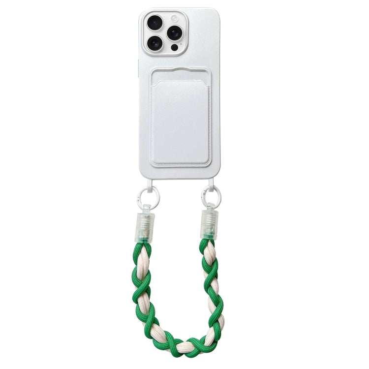 Dopamine Card Slot Phone Case with Lanyard, For iPhone 15 Pro Max, For iPhone 15 Pro, For iPhone 15 Plus, For iPhone 15