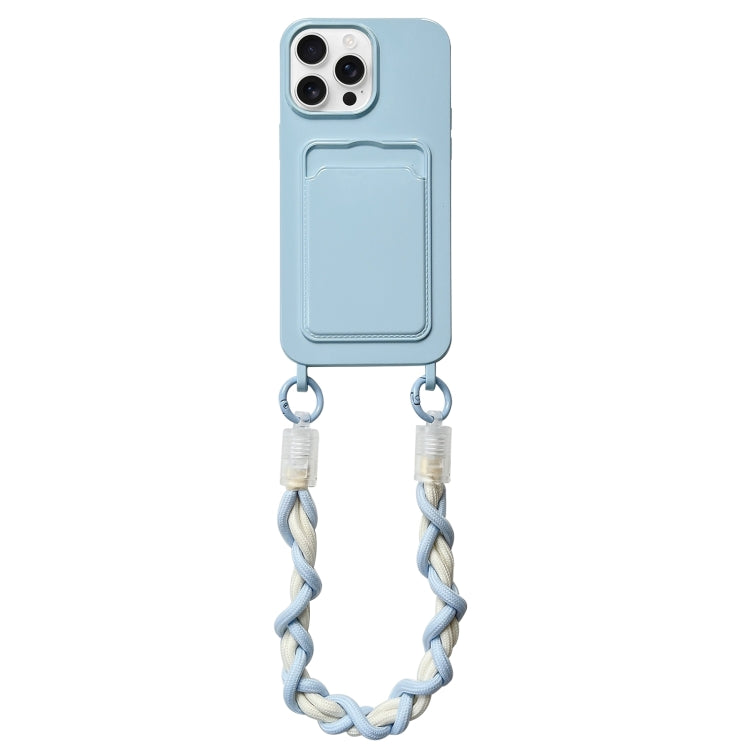 Dopamine Card Slot Phone Case with Lanyard, For iPhone 15 Pro Max, For iPhone 15 Pro, For iPhone 15 Plus, For iPhone 15
