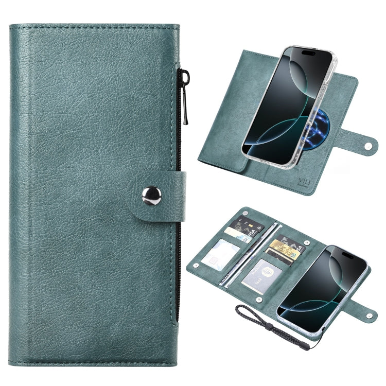 ViLi GVS-C Series MagSafe Magnetic RFID Leather Flip Phone Case, For iPhone 16 Pro Max, For iPhone 16 Pro, For iPhone 16 Plus, For iPhone 16, For iPhone 15 Pro Max, For iPhone 15 Pro