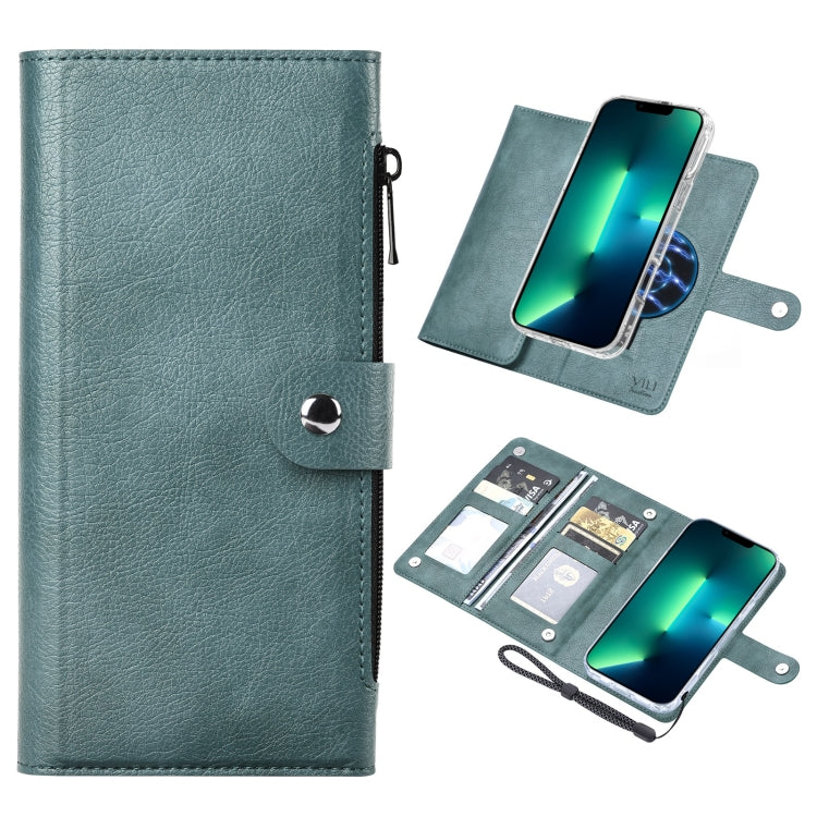 ViLi GVS-C Series MagSafe Magnetic RFID Leather Flip Phone Case, For iPhone 13 Pro Max, For iPhone 13 Pro, For iPhone 13