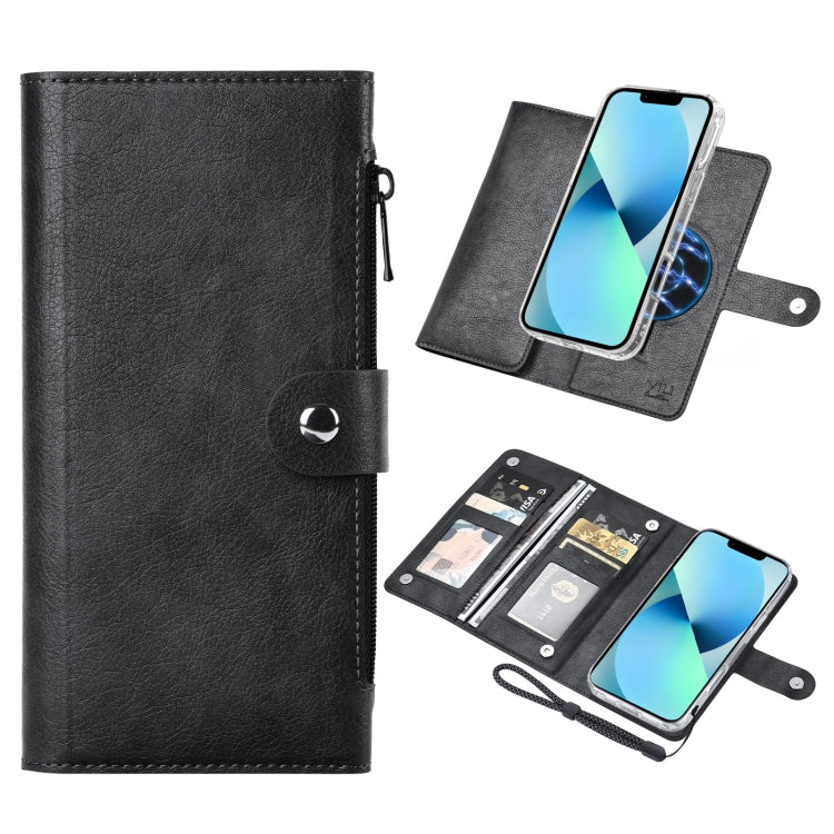 ViLi GVS-C Series MagSafe Magnetic RFID Leather Flip Phone Case, For iPhone 13 Pro Max, For iPhone 13 Pro, For iPhone 13