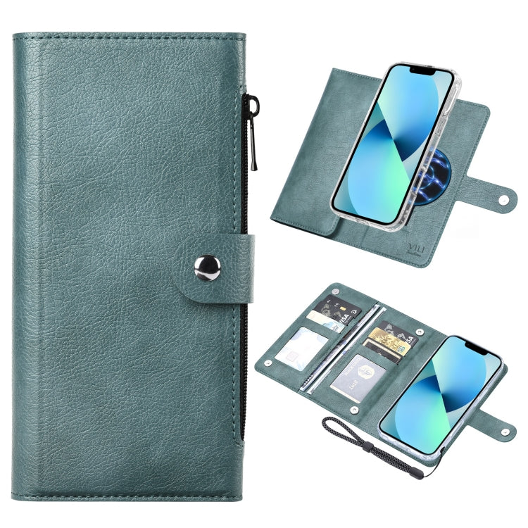 ViLi GVS-C Series MagSafe Magnetic RFID Leather Flip Phone Case, For iPhone 13 Pro Max, For iPhone 13 Pro, For iPhone 13